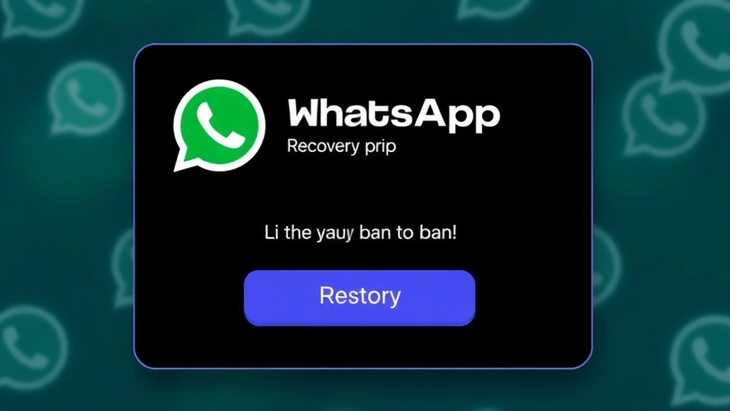 WhatsApp Number Banned for Bulk Messaging: How to Recover