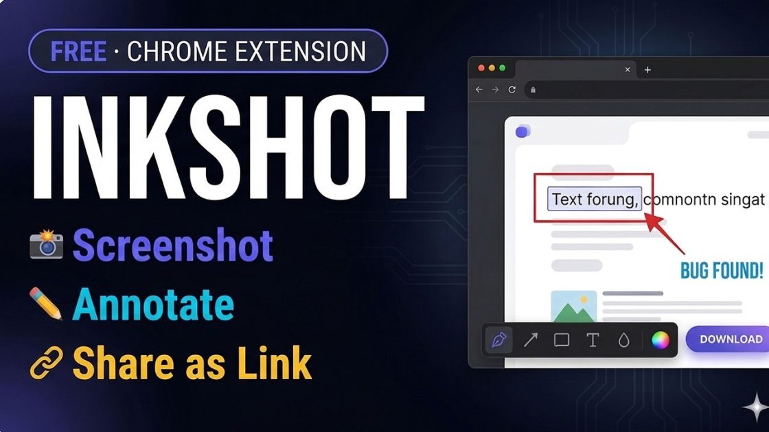 InkShot screenshot tool demo video preview