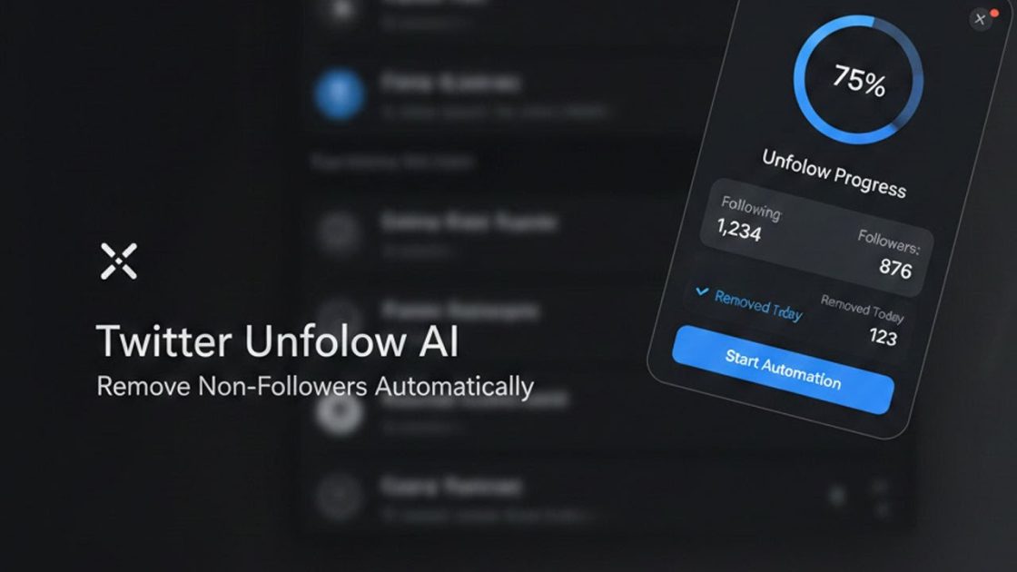 X Unfollow AI Twitter takipçi silme tanıtım videosu önizlemesi